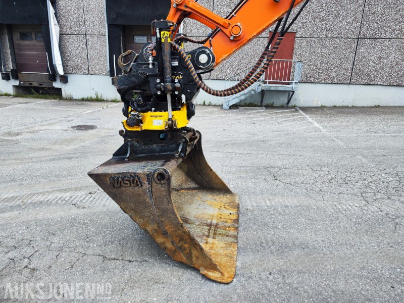 Escavadeira 2021 Hitachi ZX135US-6 med 3D maskinstyring, tiltrotator og 3 skuffer: foto 11