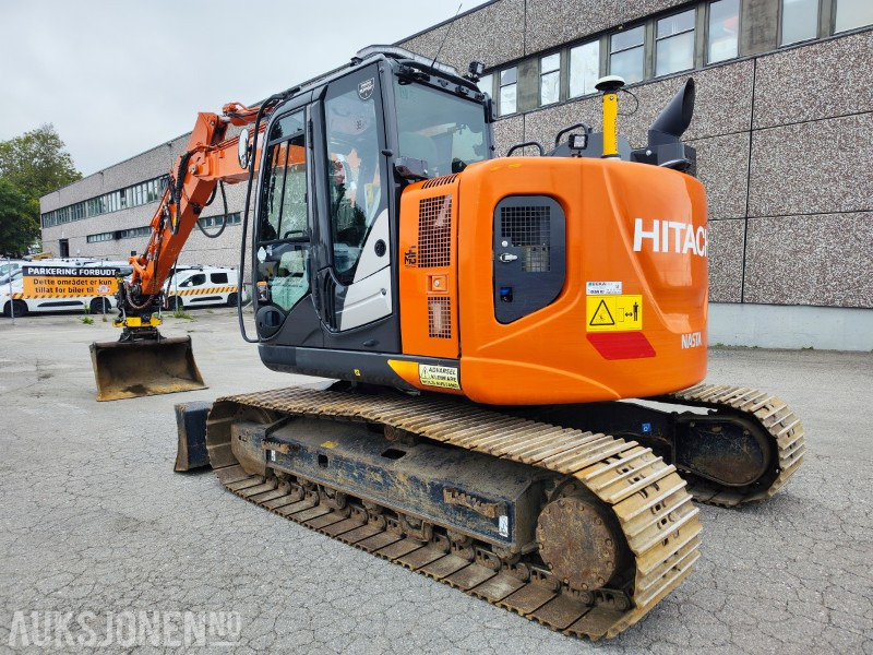 Escavadeira 2021 Hitachi ZX135US-6 med 3D maskinstyring, tiltrotator og 3 skuffer: foto 8