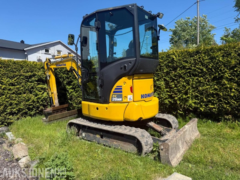 2021 Komatsu PC26MR minigraver m/3 skuffer. - Mini escavadeira: foto 4 2021 Komatsu PC26MR minigraver m/3 skuffer. - Mini escavadeira: foto 4