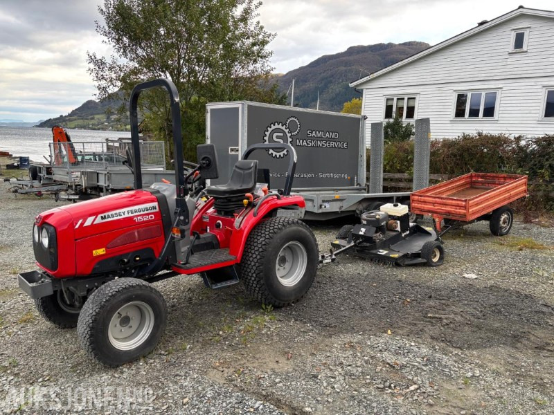 2021 Massey Ferguson 1520 Kompaktraktor 4WD. Beitepusser og Tilhenger - Trator: foto 1 2021 Massey Ferguson 1520 Kompaktraktor 4WD. Beitepusser og Tilhenger - Trator: foto 1