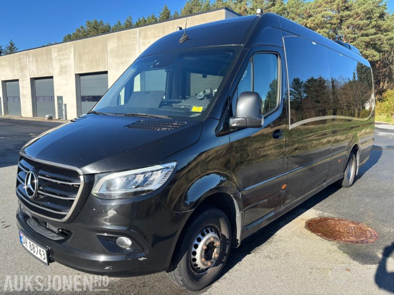 2021 Mercedes-Benz Sprinter, Ile Automotive 519 V6 16+1Seter, 241278km - Minibus, Furgão de passageiros: foto 1 2021 Mercedes-Benz Sprinter, Ile Automotive 519 V6 16+1Seter, 241278km - Minibus, Furgão de passageiros: foto 1