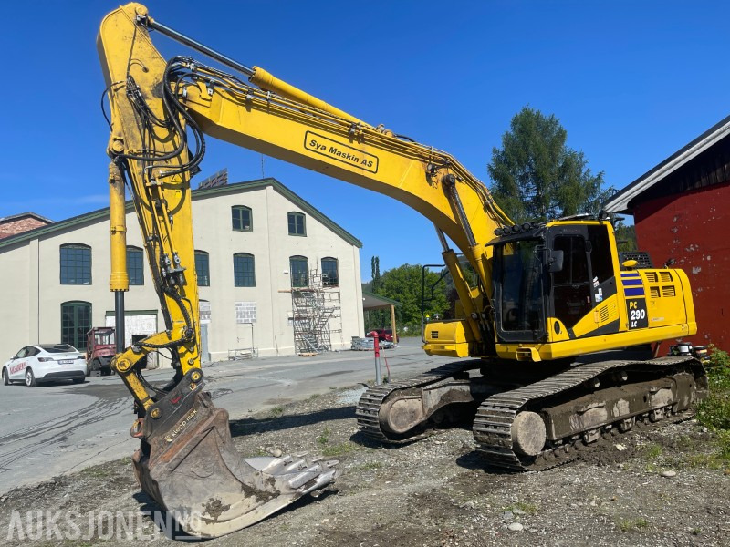 2022 Komatsu PC290LC-11EO beltegraver med 2 skuffer, tiltrotator og maskinstyring - Escavadeira: foto 1 2022 Komatsu PC290LC-11EO beltegraver med 2 skuffer, tiltrotator og maskinstyring - Escavadeira: foto 1