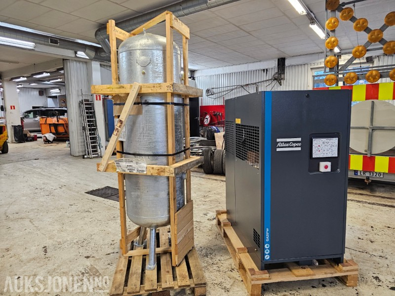 2023 Atlas Copco GA 26+ FF skruluft kompressor ubrukt - Equipamento de construção: foto 1 2023 Atlas Copco GA 26+ FF skruluft kompressor ubrukt - Equipamento de construção: foto 1
