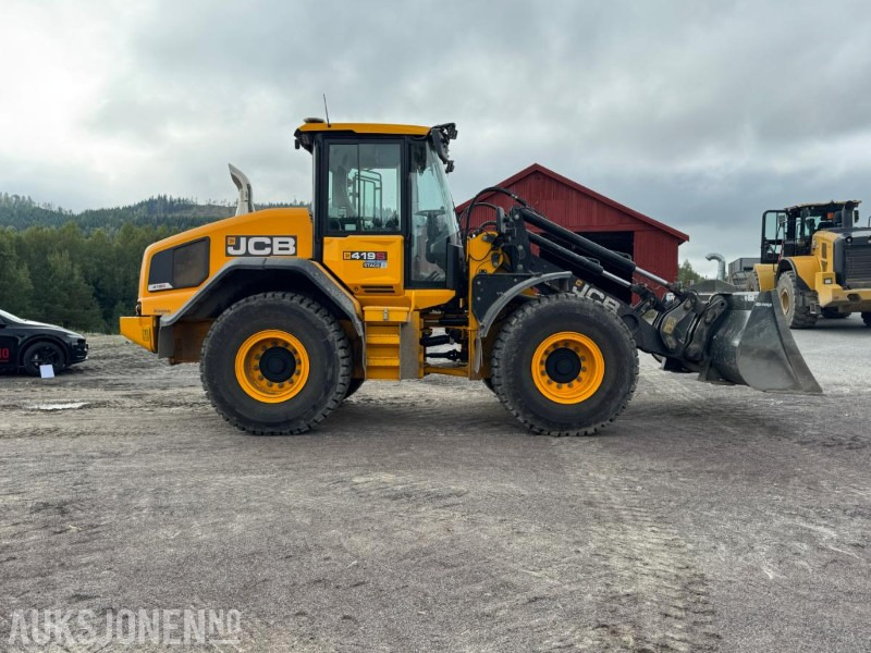 2024 JCB 419S Nordic Edition hjullaster, 3. og 4. funksjon, Norje skuffe, snøskjær-opplegg og komfortpakke, k - Pá carregadora de rodas: foto 4 2024 JCB 419S Nordic Edition hjullaster, 3. og 4. funksjon, Norje skuffe, snøskjær-opplegg og komfortpakke, k - Pá carregadora de rodas: foto 4