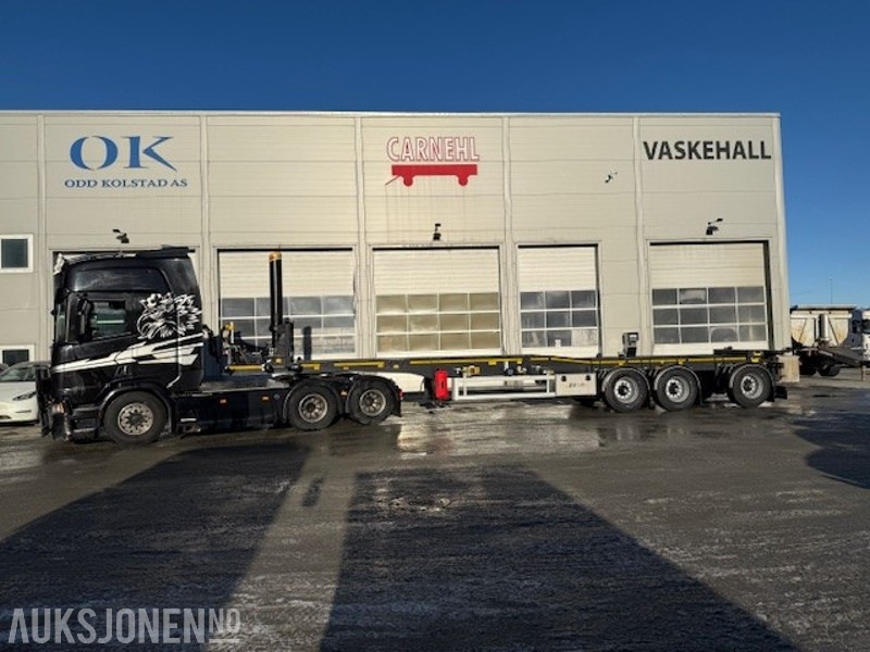 2025 INVEPE JOLUSO containersemi med tipp - ny-garanti - Semi-reboque transportador de contêineres/ Caixa móvel: foto 3 2025 INVEPE JOLUSO containersemi med tipp - ny-garanti - Semi-reboque transportador de contêineres/ Caixa móvel: foto 3