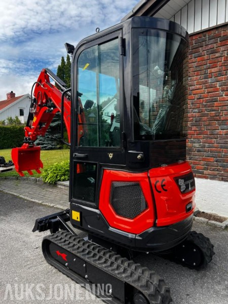 2025 Mini gravemaskin - Kubota Motor D782, IKKE MVA - Mini escavadeira: foto 1 2025 Mini gravemaskin - Kubota Motor D782, IKKE MVA - Mini escavadeira: foto 1