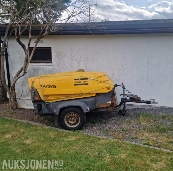 Equipamento de construção Atlas Copco XAS 67 - Kompressor - Timer: 1859: foto 1