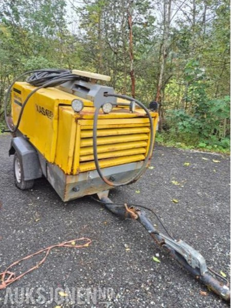 Atlas copco XAS186 kompresser og Orteco HD1000 borerigg pålebanker - mva fri - Máquina de perfuração: foto 3 Atlas copco XAS186 kompresser og Orteco HD1000 borerigg pålebanker - mva fri - Máquina de perfuração: foto 3