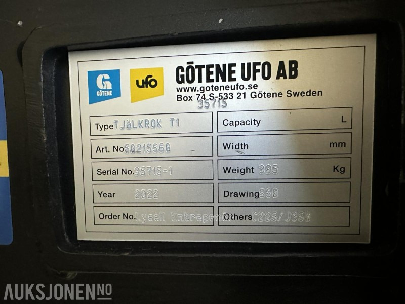 UBRUKT Götene Rippertann S60 - Equipamento por Máquina de construção: foto 5 UBRUKT Götene Rippertann S60 - Equipamento por Máquina de construção: foto 5