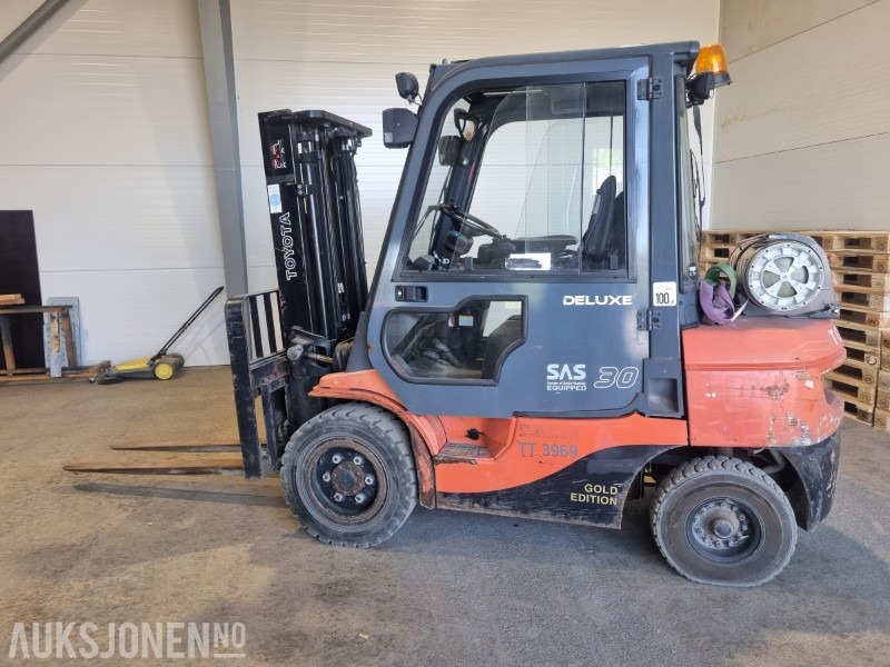 2007 Toyota 02-7FGF30 gasstruck 3T 5170 timer - Equipamento de movimentação: foto 5 2007 Toyota 02-7FGF30 gasstruck 3T 5170 timer - Equipamento de movimentação: foto 5