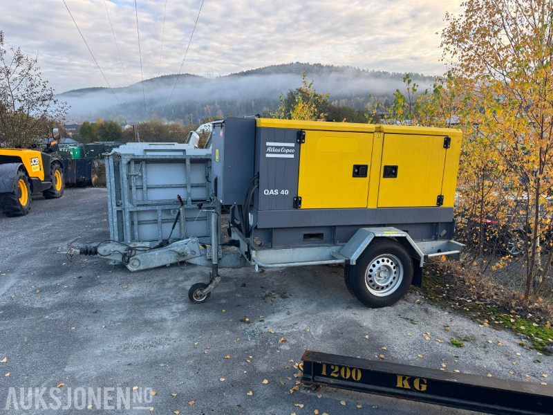 2017 Atlas Copco QAS 40 Dieselaggregat - Repobjekt - Equipamento industrial: foto 3 2017 Atlas Copco QAS 40 Dieselaggregat - Repobjekt - Equipamento industrial: foto 3
