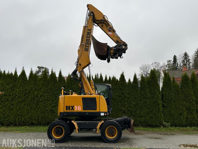 Hydrema MX16 – 2014 – Engcon EC219 – Xsite PRO – 9 142 timer – Trilleborg dekk - Escavadeira: foto 4 Hydrema MX16 – 2014 – Engcon EC219 – Xsite PRO – 9 142 timer – Trilleborg dekk - Escavadeira: foto 4