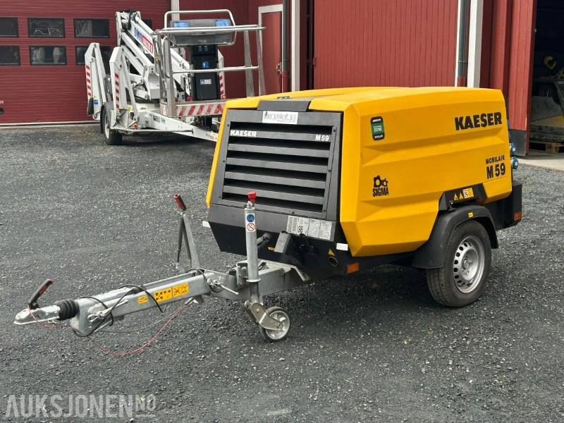 Kaeser M59 PE kompressor med generator - Equipamento de construção: foto 1 Kaeser M59 PE kompressor med generator - Equipamento de construção: foto 1