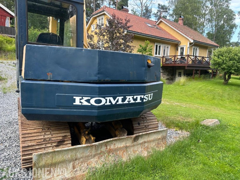 Komatsu PC60 - Gravemaskin - Beltegraver - Escavadeira: foto 4 Komatsu PC60 - Gravemaskin - Beltegraver - Escavadeira: foto 4