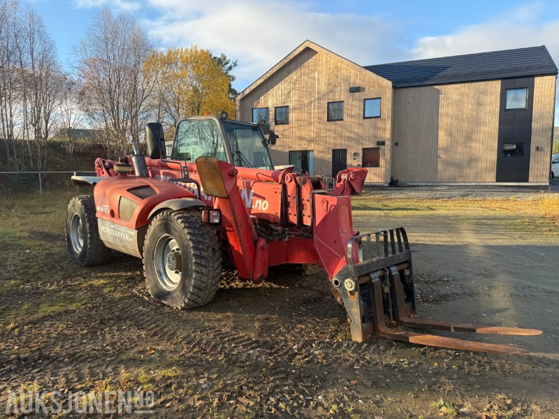 Manitou MT1740 - Mannskapskurv - Pallegaffler - 8329t - Empilhador telescópico: foto 1 Manitou MT1740 - Mannskapskurv - Pallegaffler - 8329t - Empilhador telescópico: foto 1