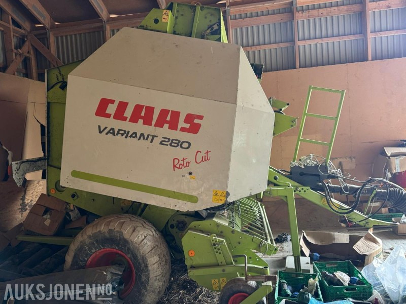 2006 Claas Variant 280 rundballepresse / Beltepresse - Máquina agrícola: foto 3 2006 Claas Variant 280 rundballepresse / Beltepresse - Máquina agrícola: foto 3