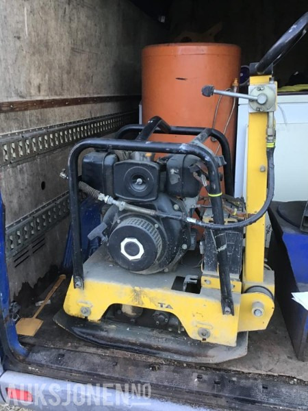 Masalta MSH 160 Vibroplate - defekt maskin - rep.objekt/delemaskin - Rolo: foto 1 Masalta MSH 160 Vibroplate - defekt maskin - rep.objekt/delemaskin - Rolo: foto 1