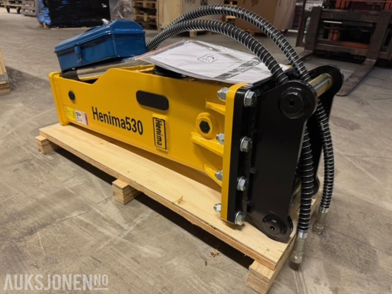 NY HENIMA PIGGHAMMER TIL 2,5-4,5 TONNS GRAVEMASKIN S40 - Martelo hidráulico por Máquina de construção: foto 5 NY HENIMA PIGGHAMMER TIL 2,5-4,5 TONNS GRAVEMASKIN S40 - Martelo hidráulico por Máquina de construção: foto 5