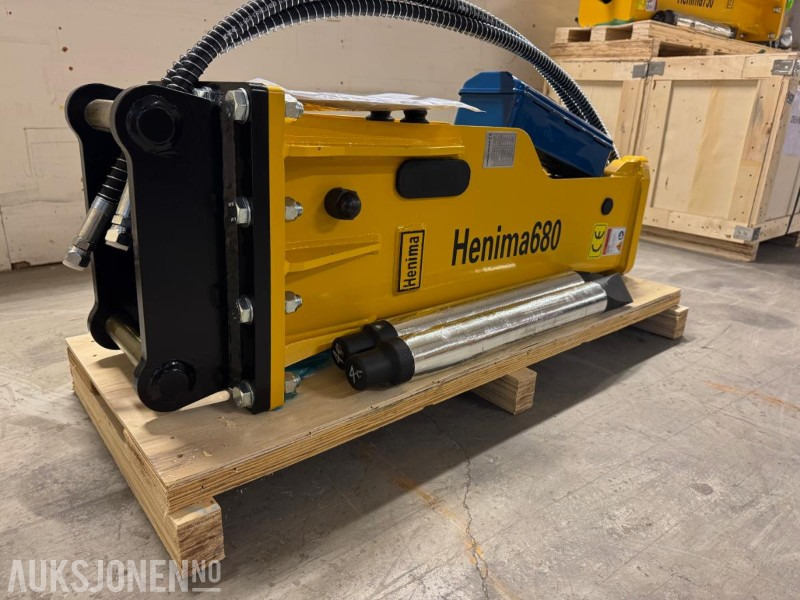 NY HENIMA PIGGHAMMER TIL 4-7 TONNS GRAVEMASKIN S40 M/GARANTI - Martelo hidráulico: foto 2 NY HENIMA PIGGHAMMER TIL 4-7 TONNS GRAVEMASKIN S40 M/GARANTI - Martelo hidráulico: foto 2