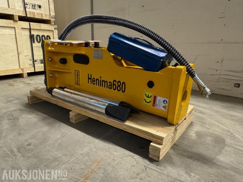 NY HENIMA PIGGHAMMER TIL 4-7 TONNS GRAVEMASKIN S40 M/GARANTI - Martelo hidráulico: foto 3 NY HENIMA PIGGHAMMER TIL 4-7 TONNS GRAVEMASKIN S40 M/GARANTI - Martelo hidráulico: foto 3
