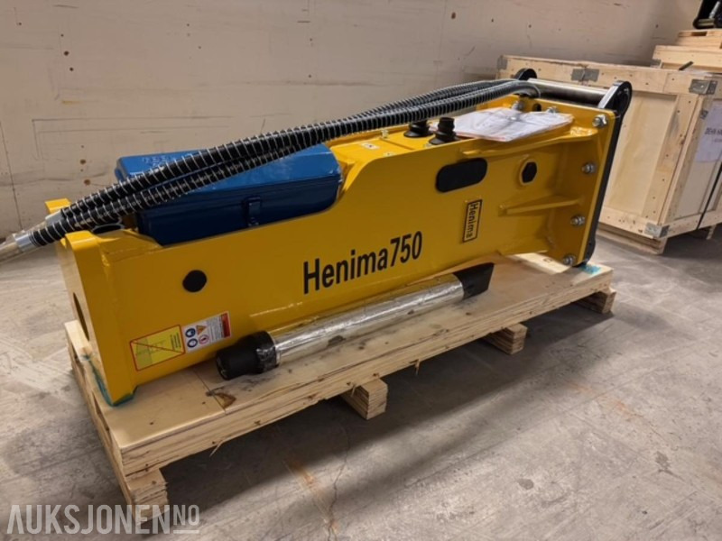 NY HENIMA PIGGHAMMER TIL 6-9 TONNS GRAVEMASKIN S50 M/GARANTI - Martelo hidráulico: foto 3 NY HENIMA PIGGHAMMER TIL 6-9 TONNS GRAVEMASKIN S50 M/GARANTI - Martelo hidráulico: foto 3
