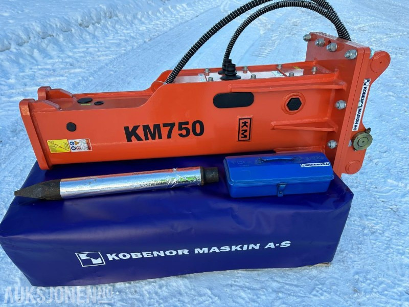 NY KM 750 Pigghammer s40/s50 CE merket FABRIKKGARANTI - Martelo hidráulico: foto 5 NY KM 750 Pigghammer s40/s50 CE merket FABRIKKGARANTI - Martelo hidráulico: foto 5