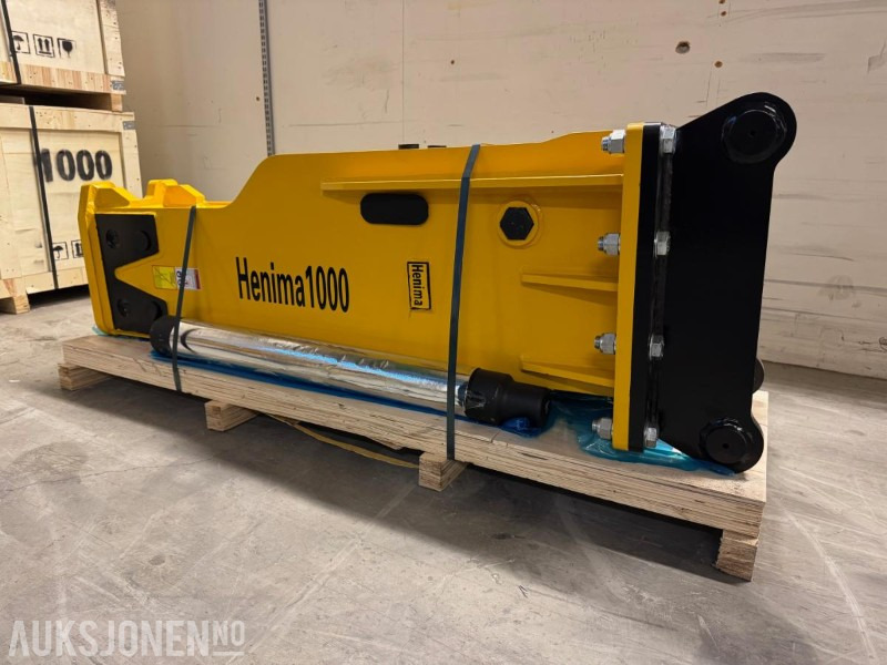 Ny Henima pigghammer til 10-15 tonns gravemaskin S60 m/garanti - Martelo hidráulico: foto 3 Ny Henima pigghammer til 10-15 tonns gravemaskin S60 m/garanti - Martelo hidráulico: foto 3
