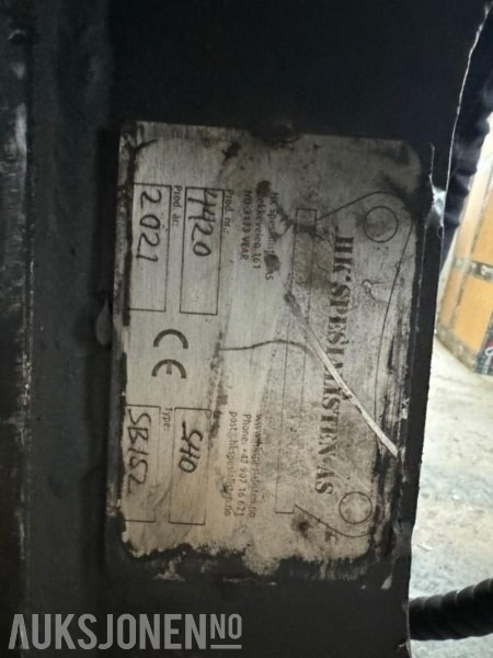 Pigghammer til minigraver 2-4t / 2021 Atlas Copco SB 152 / Feste S40 - Martelo hidráulico: foto 4 Pigghammer til minigraver 2-4t / 2021 Atlas Copco SB 152 / Feste S40 - Martelo hidráulico: foto 4