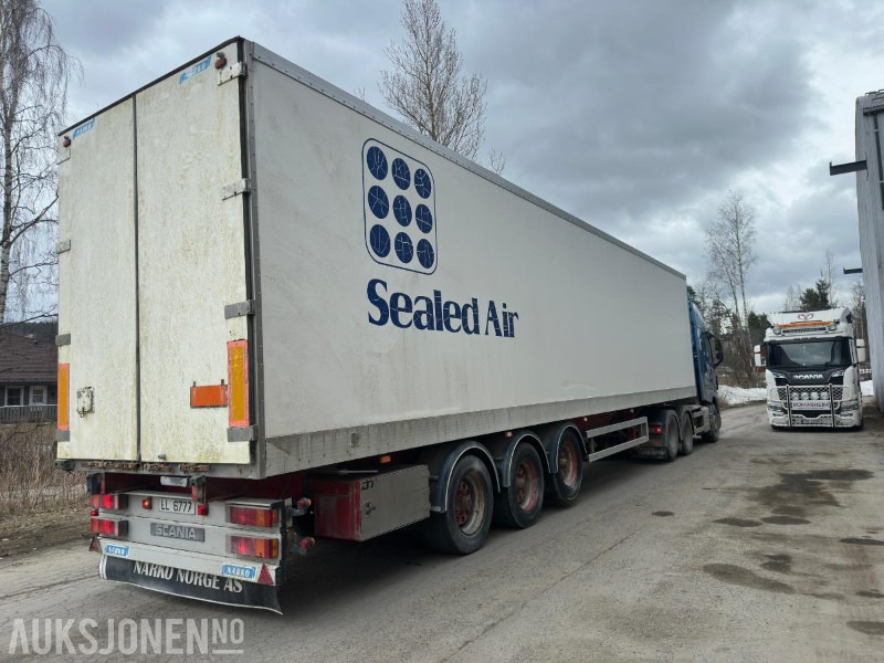 2002 Narko L61 skaptralle med full sideåpning - Reboque: foto 1 2002 Narko L61 skaptralle med full sideåpning - Reboque: foto 1