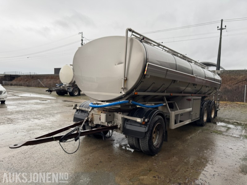 2010 VM TARM tankhenger med ramme i rustfritt stål. 19000 LITER - Reboque: foto 1 2010 VM TARM tankhenger med ramme i rustfritt stål. 19000 LITER - Reboque: foto 1