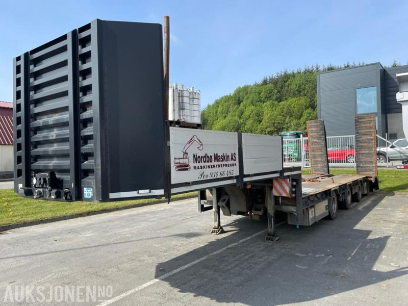 2012 FERRO-TRAILER MASKINTRALLE - 4 AKSLET - MED HYD.BREDDING - UTTREKK - HYD.KJØREBROER - TILLATT TOTALVEKT: 66000 KG. - Reboque: foto 1 2012 FERRO-TRAILER MASKINTRALLE - 4 AKSLET - MED HYD.BREDDING - UTTREKK - HYD.KJØREBROER - TILLATT TOTALVEKT: 66000 KG. - Reboque: foto 1