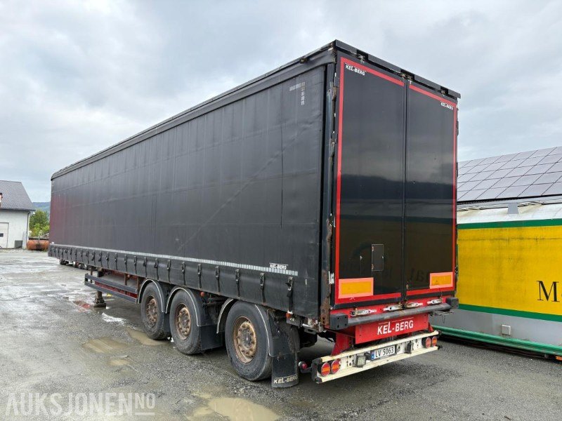 2016 Kel-Berg Gardintralle med sving på aksel 3. - Reboque: foto 3 2016 Kel-Berg Gardintralle med sving på aksel 3. - Reboque: foto 3