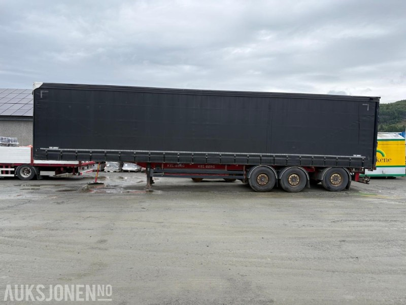 2016 Kel-Berg Gardintralle med sving på aksel 3. - Reboque: foto 2 2016 Kel-Berg Gardintralle med sving på aksel 3. - Reboque: foto 2