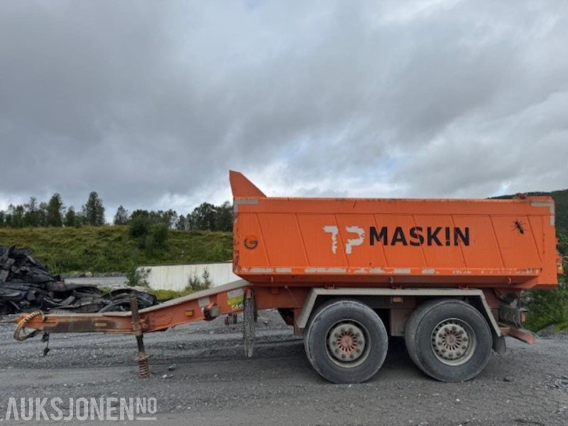 2016 Maur Bilpåbygg K2-19 Boggikjerre - Tipp - EU-Godkjent - Reboque: foto 3 2016 Maur Bilpåbygg K2-19 Boggikjerre - Tipp - EU-Godkjent - Reboque: foto 3