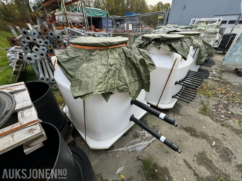 Samlebrønner med kjøresterke lokk - Nytt - Equipamento de construção: foto 1 Samlebrønner med kjøresterke lokk - Nytt - Equipamento de construção: foto 1