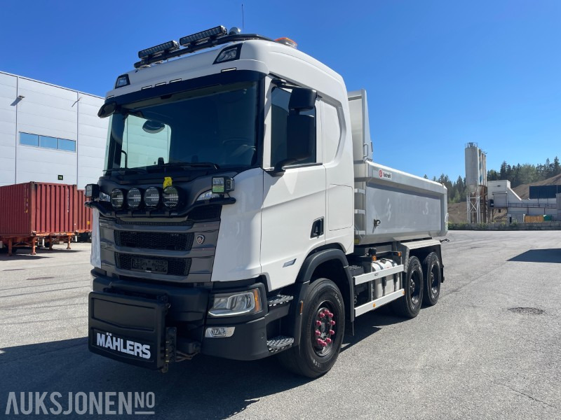 Scania R560 Super 6x4 Tippbil Istrail dumperkasse Mahlers brøyterigget - Camião basculante: foto 2 Scania R560 Super 6x4 Tippbil Istrail dumperkasse Mahlers brøyterigget - Camião basculante: foto 2