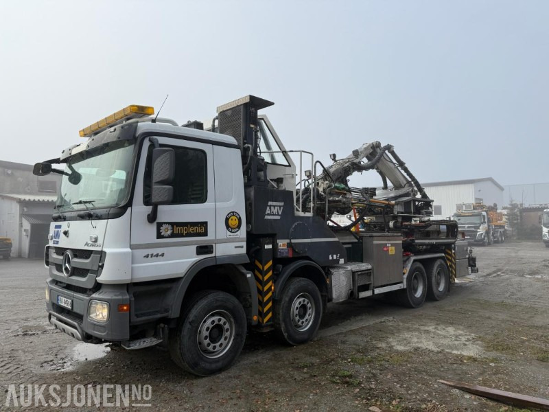 2013 MERCEDES-BENZ 4144  ACTROS, AMV Bolterigg, Nylig EU-godkjent chassi - Veículo municipal/ Especial: foto 1 2013 MERCEDES-BENZ 4144  ACTROS, AMV Bolterigg, Nylig EU-godkjent chassi - Veículo municipal/ Especial: foto 1