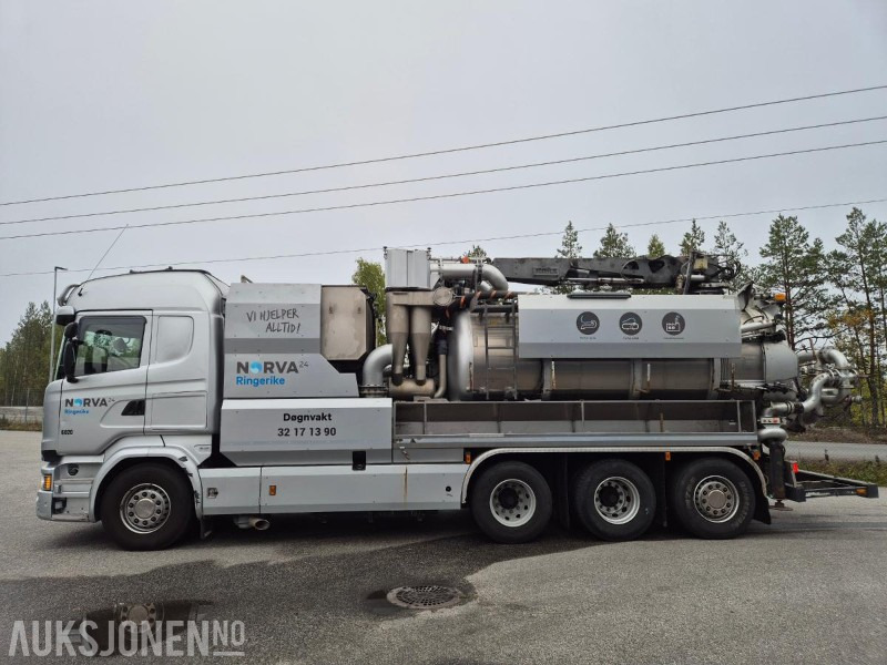 2017 Scania R-580 8x4 Euro6T Supersuger m/Koks BV Påbygg repobjekt - Veículo municipal/ Especial: foto 2 2017 Scania R-580 8x4 Euro6T Supersuger m/Koks BV Påbygg repobjekt - Veículo municipal/ Especial: foto 2