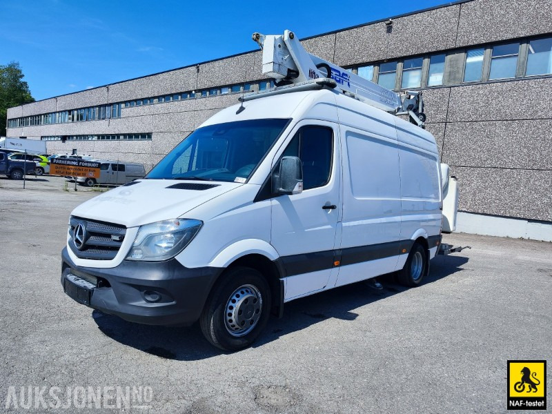 2019 Mercedes-Benz Sprinter med SAFI SCJ 14 14m personløfter - Veículo municipal/ Especial: foto 1 2019 Mercedes-Benz Sprinter med SAFI SCJ 14 14m personløfter - Veículo municipal/ Especial: foto 1