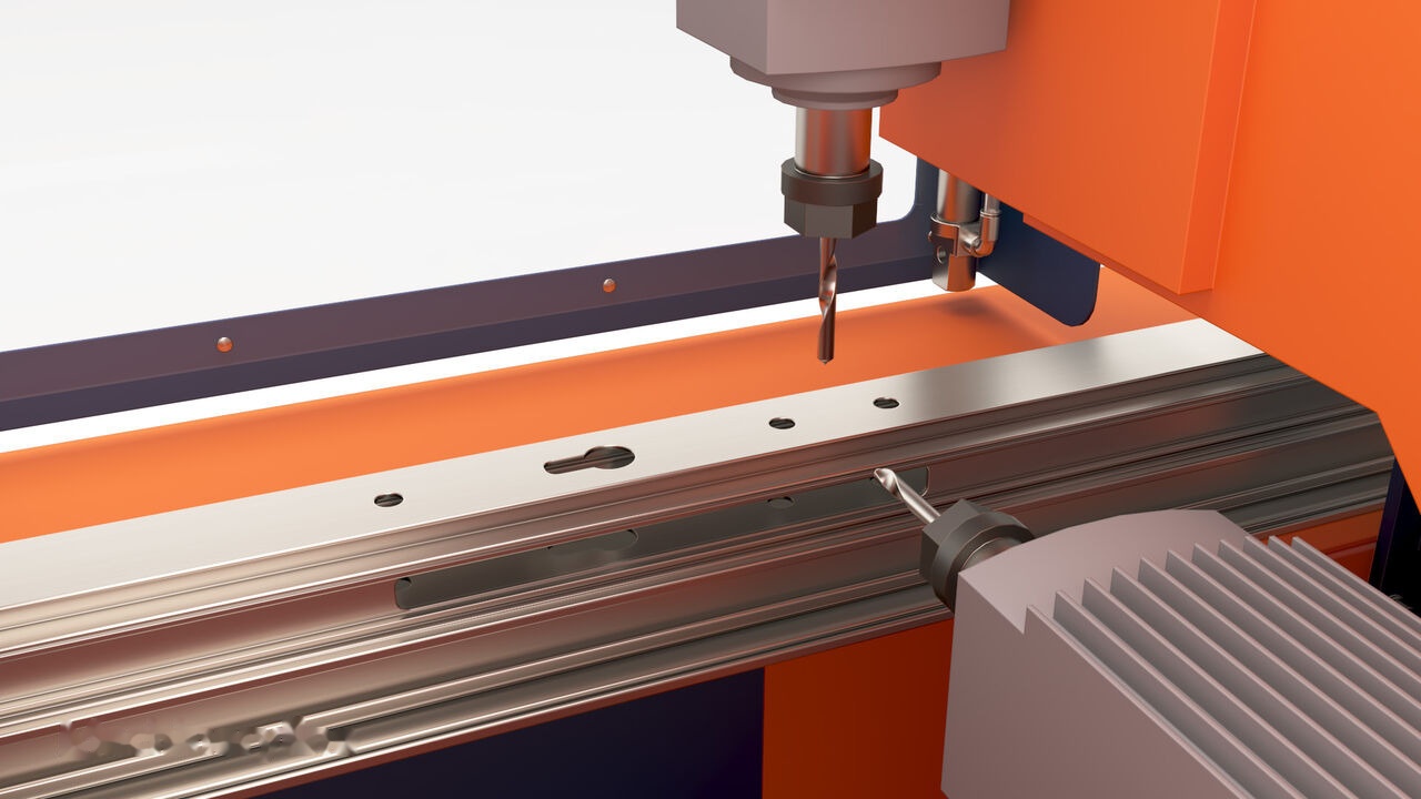 Wise Service Center for automatic milling of aluminum profiles WS710 - Máquina: foto 4 Wise Service Center for automatic milling of aluminum profiles WS710 - Máquina: foto 4