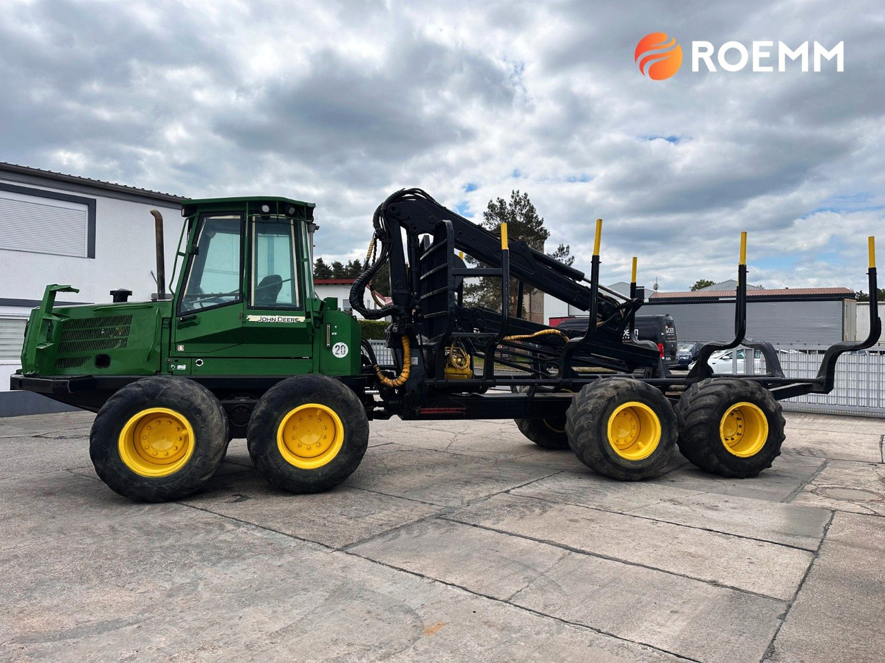 John Deere 1110 D*KRAN CF572 10 Meter - Forwarder: foto 5 John Deere 1110 D*KRAN CF572 10 Meter - Forwarder: foto 5
