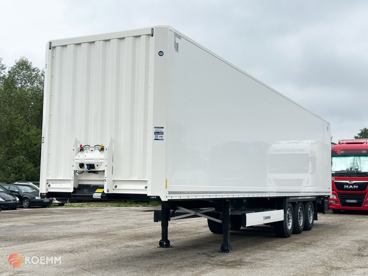 Krone DryLiner*4 Stk*Code XL*Liftachse*Sofort - Semi-reboque furgão: foto 1 Krone DryLiner*4 Stk*Code XL*Liftachse*Sofort - Semi-reboque furgão: foto 1