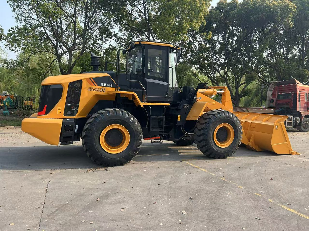 Liugong CLG856H Used Wheel Loader - Pá carregadora de rodas: foto 1 Liugong CLG856H Used Wheel Loader - Pá carregadora de rodas: foto 1