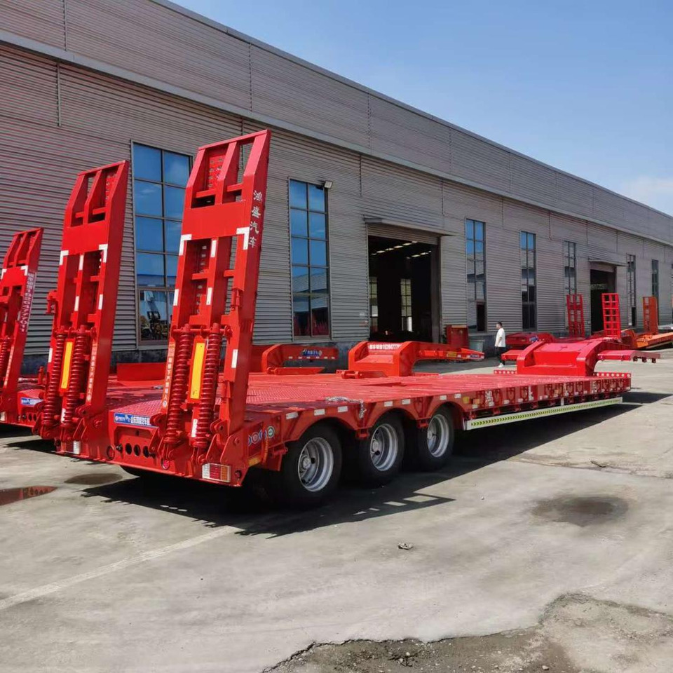 Semi-reboque baixa novo ZHICHENG Semi Flat Bed New or Used Low Bed in Length 8m,10,12m, 14m, 16m: foto 11