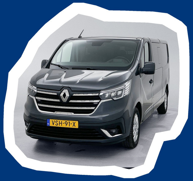 Renault Trafic 2.0 dCi 170 T27 DC L2H1 Luxe Dubbele cabine Led Trekhaak 2500KG Cruise control - Furgão compacto, Carrinha cabine dupla: foto 1 Renault Trafic 2.0 dCi 170 T27 DC L2H1 Luxe Dubbele cabine Led Trekhaak 2500KG Cruise control - Furgão compacto, Carrinha cabine dupla: foto 1