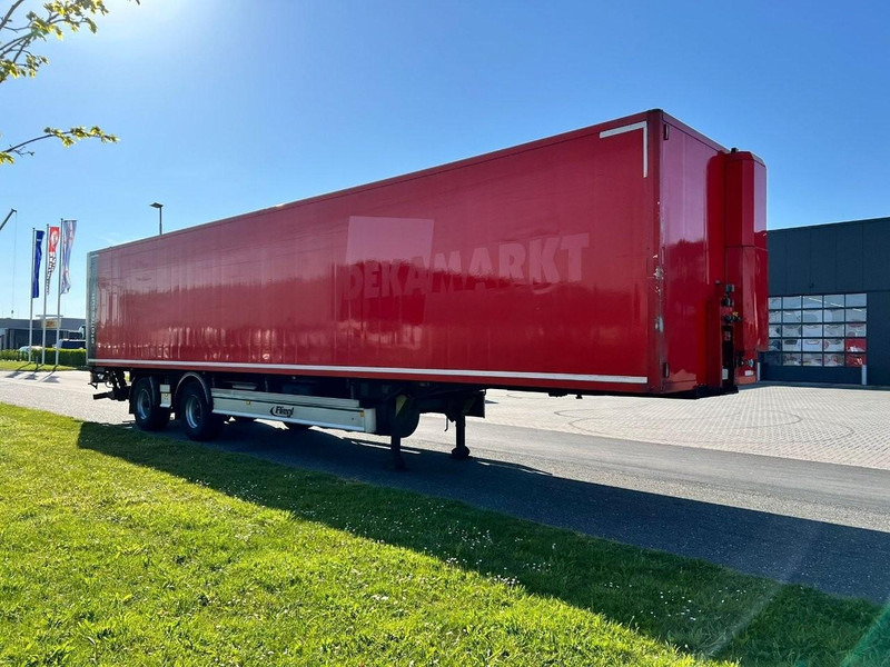 Fliegl SZS 350 Gesloten oplegger 2 Axle / / drum brakes - Semi-reboque furgão: foto 3 Fliegl SZS 350 Gesloten oplegger 2 Axle / / drum brakes - Semi-reboque furgão: foto 3
