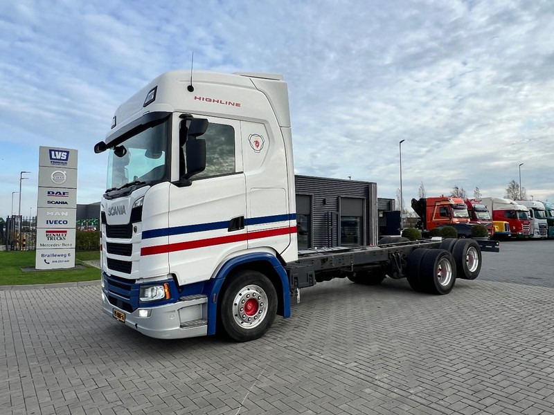 Scania S450 6x2 chassis cabine Retarder / Alcoa / Standclima / 715cm - Camião chassi: foto 1 Scania S450 6x2 chassis cabine Retarder / Alcoa / Standclima / 715cm - Camião chassi: foto 1