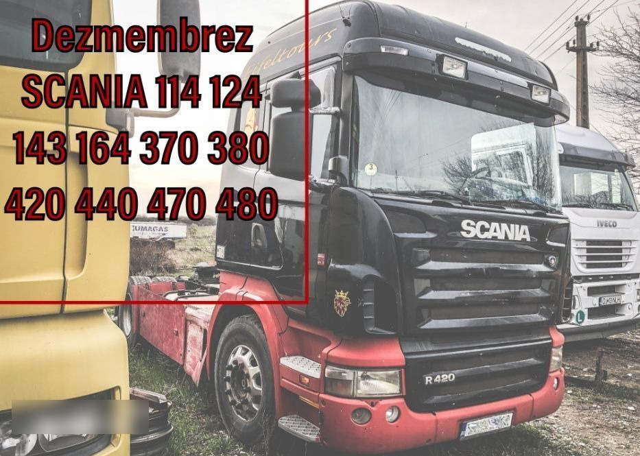 Scania 370 ,420, 440r 470 480 L 112 113 Piese Dezmembrari - Tractor: foto 1 Scania 370 ,420, 440r 470 480 L 112 113 Piese Dezmembrari - Tractor: foto 1
