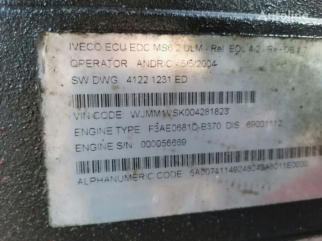 IVECO Cursor 10 F3AE0681D-B370 IVECO Stralis - Motor por Camião: foto 3 IVECO Cursor 10 F3AE0681D-B370 IVECO Stralis - Motor por Camião: foto 3