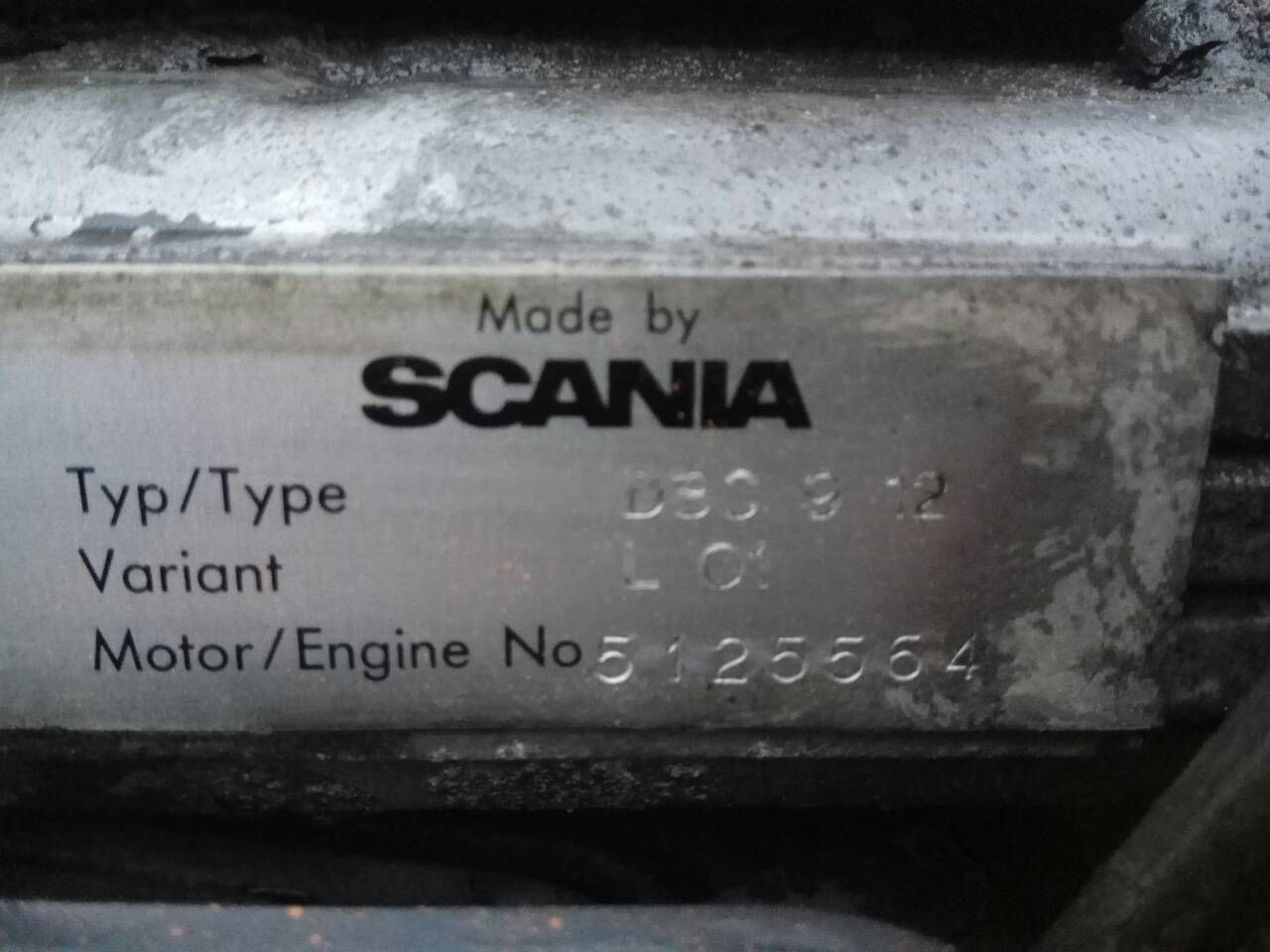 Scania DSC912 L01 Scania 94 - Motor por Camião: foto 3 Scania DSC912 L01 Scania 94 - Motor por Camião: foto 3